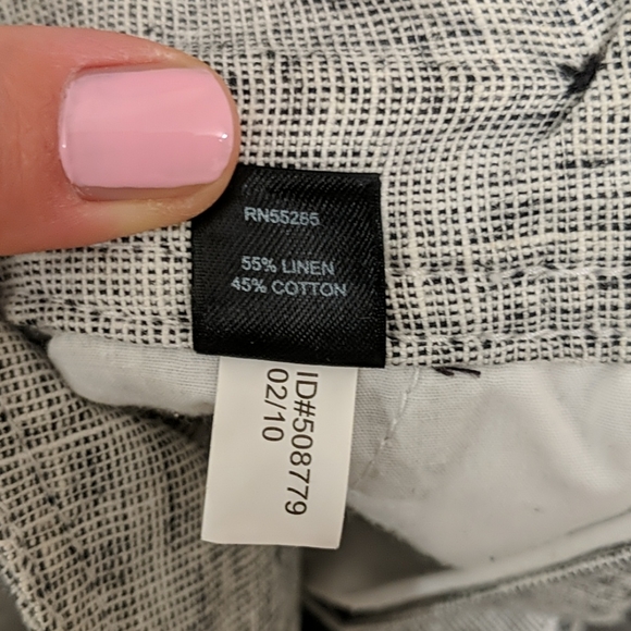 Express Linen/Cotton 2-1/2" Sailor Shorts - Picture 5 of 5